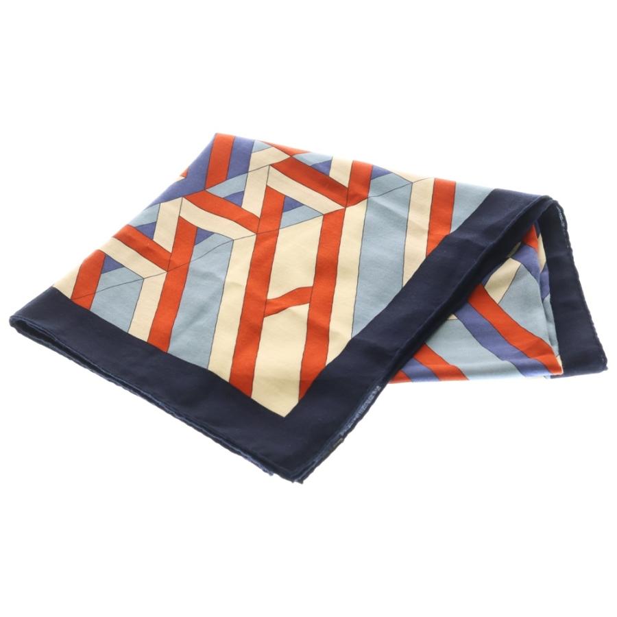 HERMES エルメス カレジェアン キューブ カシシル カレ140 総柄 大判ストール マルチカラー HERMES（エルメス） カレジェアン キューブ カシシル カレ140 総柄