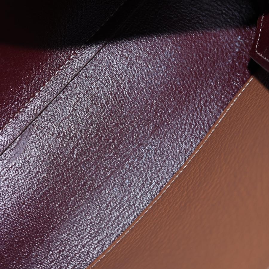 TOD'S トッズ Tタイムレス ロゴ刻印 2WAY レザーショルダーバッグ ハンドバッグ ブラウン TOD'S（トッズ） Tタイムレス ロゴ刻印 2WAY レザーショルダーバッグ