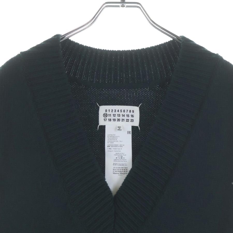 Maison Margiela（メゾンマルジェラ） カシミヤ混 タバート Vネック