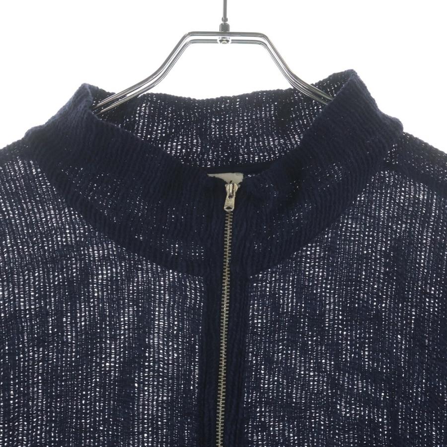 Our Legacy（アワーレガシー） SHRUNKEN FULLZIP POLO リネン混