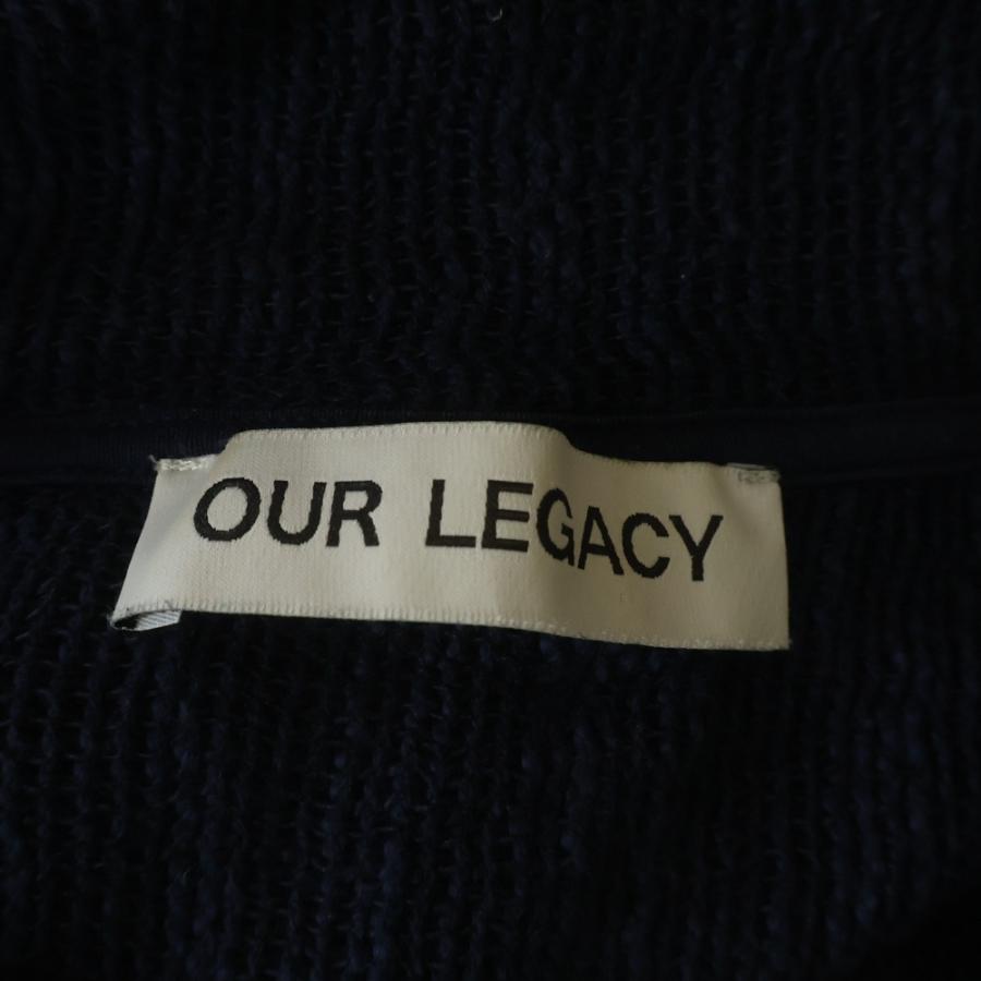 Our Legacy（アワーレガシー） SHRUNKEN FULLZIP POLO リネン混