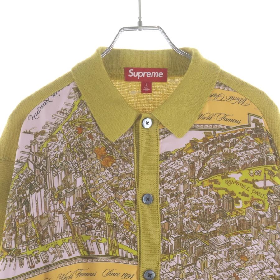 Supreme（シュプリーム） 23AW Silk Map Cardigan シルクマップ 