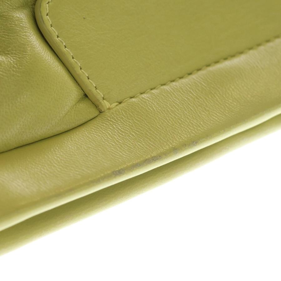 Maison Margiela メゾンマルジェラ Glam Slam グラムスラム レザー チェーンショルダーバッグ イエロー S56WF0161 Maison Margiela（メゾンマルジェラ） Glam Slam グラムスラム レザー