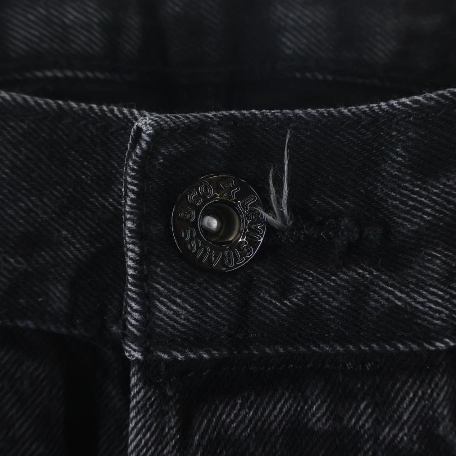 Levi's（リーバイス） 30TH EDIFICE別注 501 レザーパッチ ボタン
