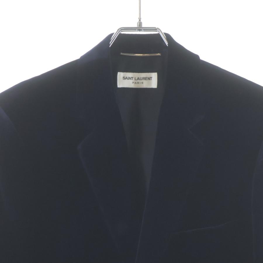 SAINT LAURENT PARIS サンローランパリ ベルベット 2B シングル