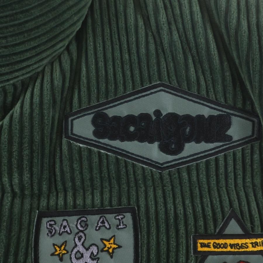 sacai（サカイ） 24AW ×MARK GONZALES MULTI PATCH DOWN VEST マーク