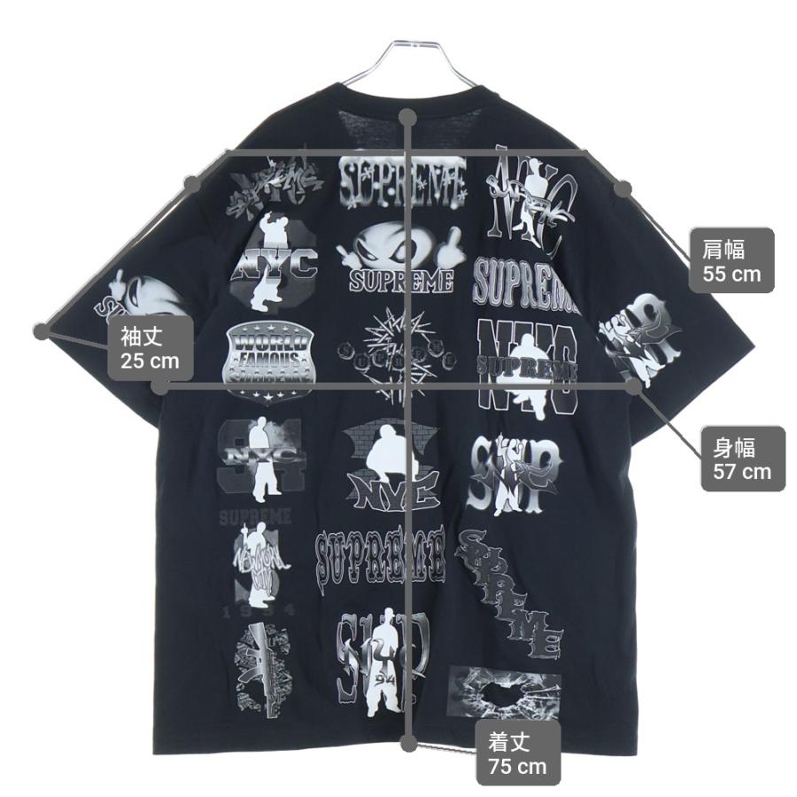 Supreme（シュプリーム） 26SS Flash Tee フラッシュ 全面プリント
