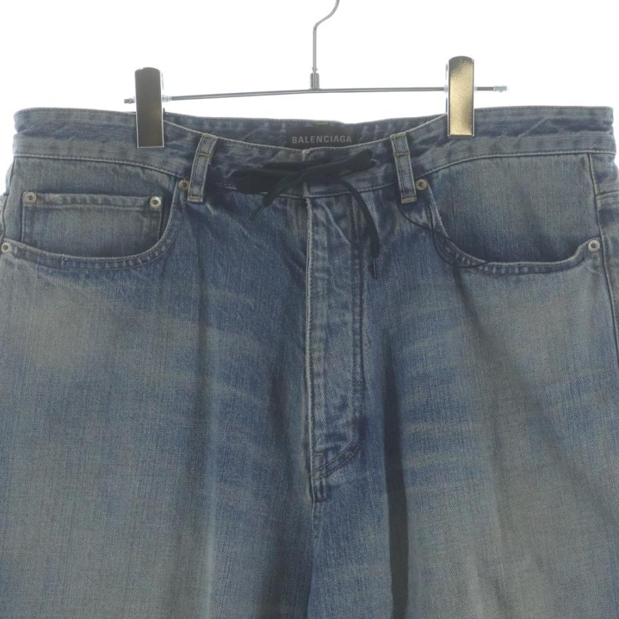 BALENCIAGA（バレンシアガ） 24SS ダメージ加工 ドローストリング