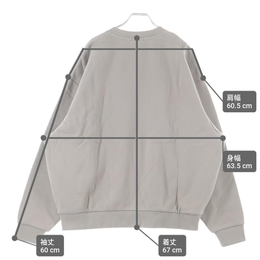 KITH キス Classic Logo Nelson Crewneck ボックスロゴ クルーネックプルオーバースウェットシャツ グレー KHM032548-204 KITH（キス） Classic Logo Nelson Crewneck ボックスロゴ クルー