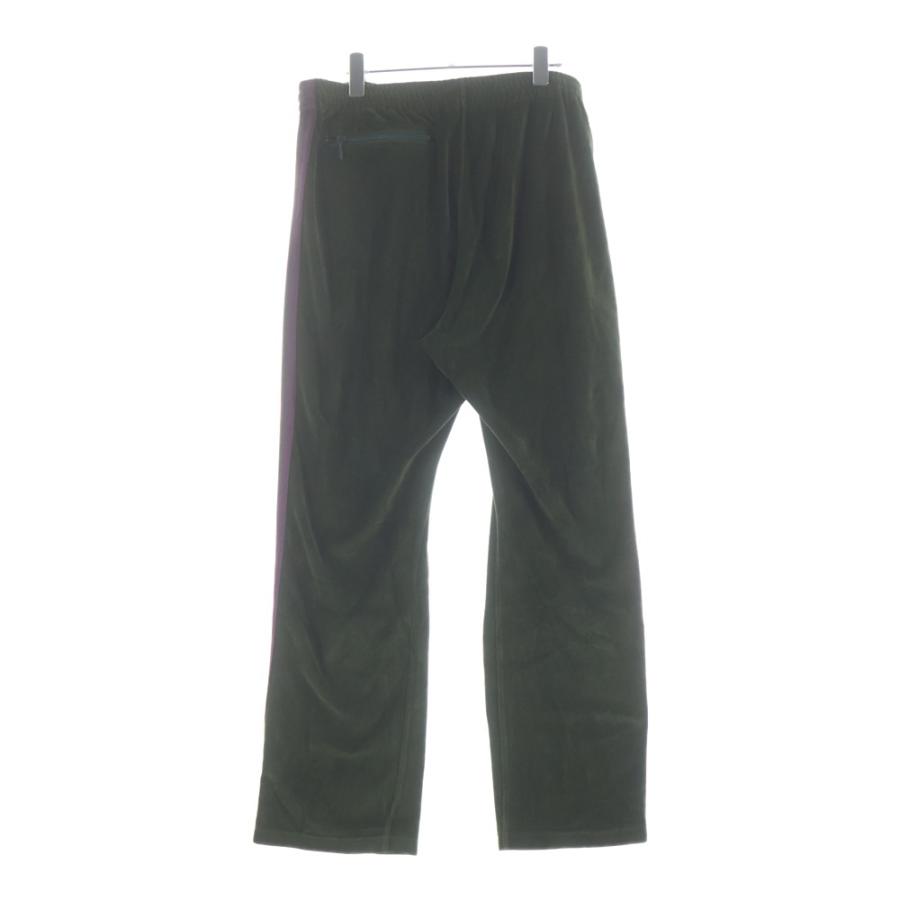 Needles（ニードルス） NARROW TRACK PANT VELOUR ナロー ロゴデザイン