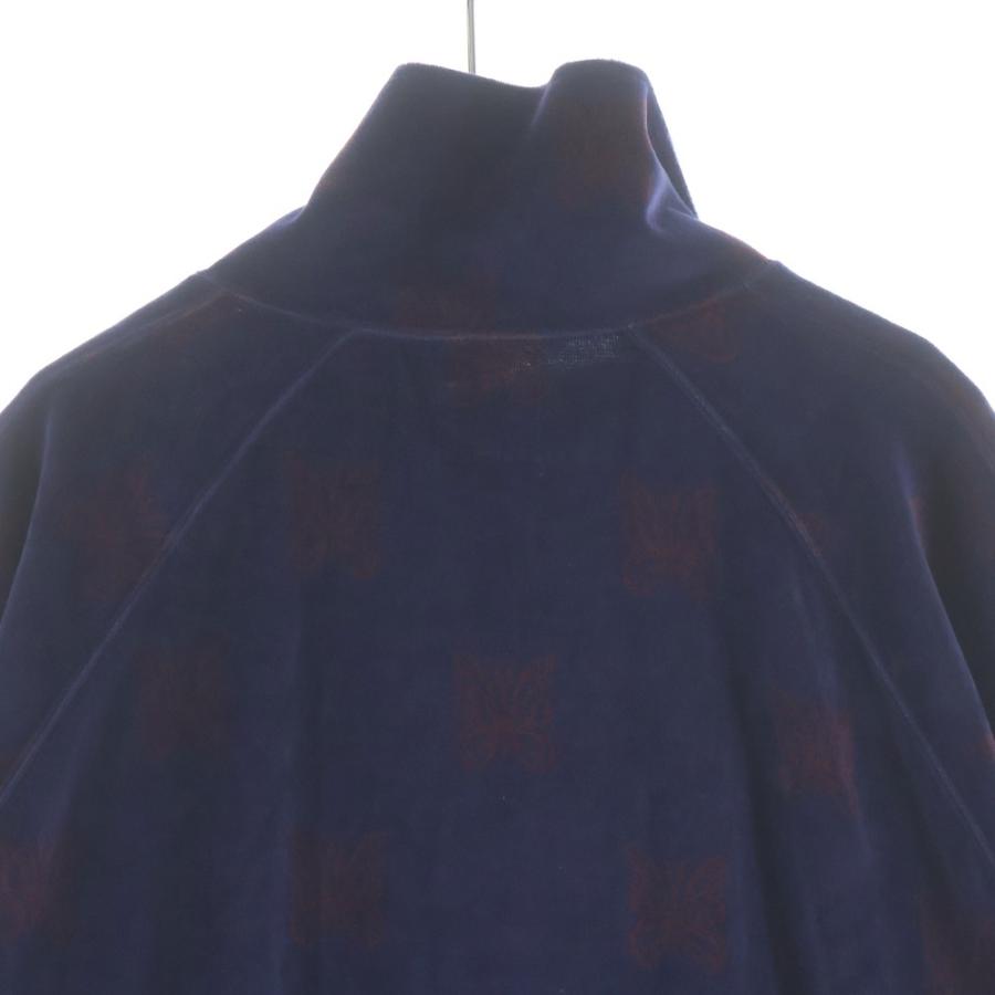 Needles（ニードルス） 22AW パピヨン ベロア ロゴデザイン 総柄
