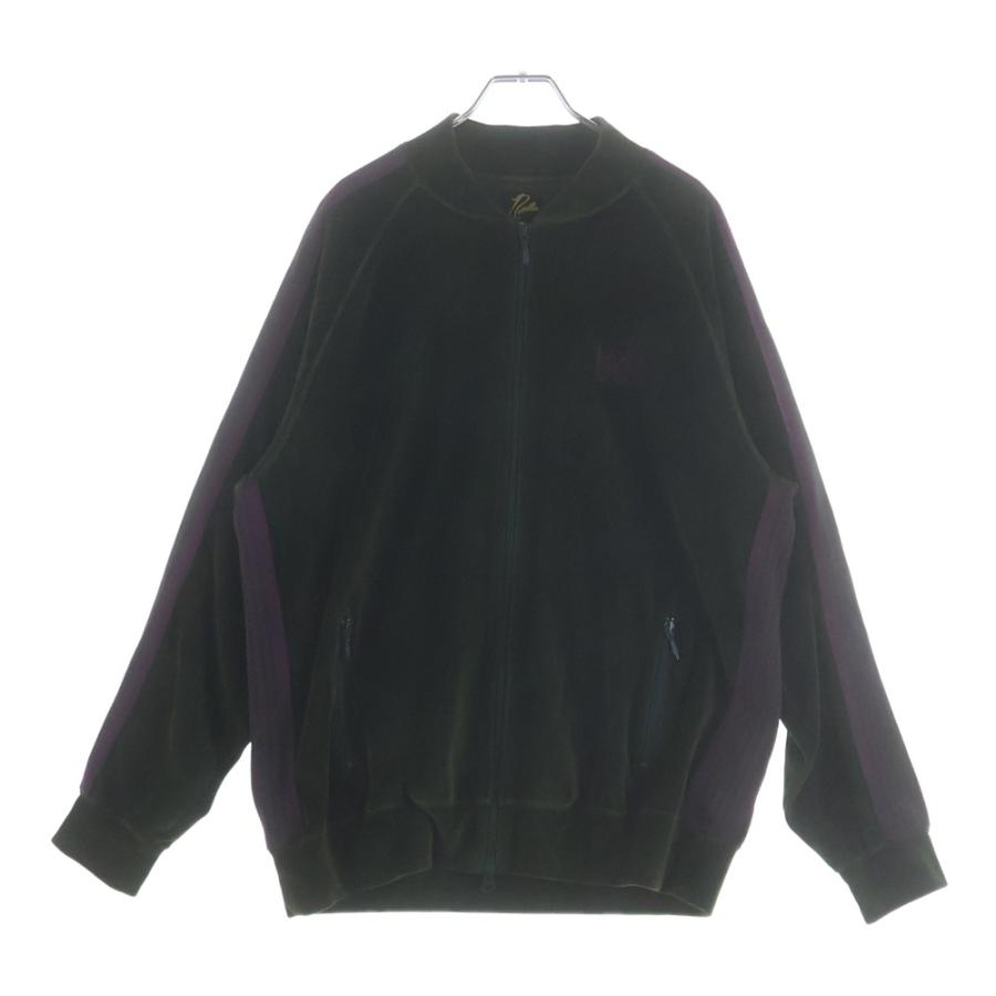 Needles（ニードルス） 21AW VELOUR TRACK JACKET ベロア ロゴデザイン