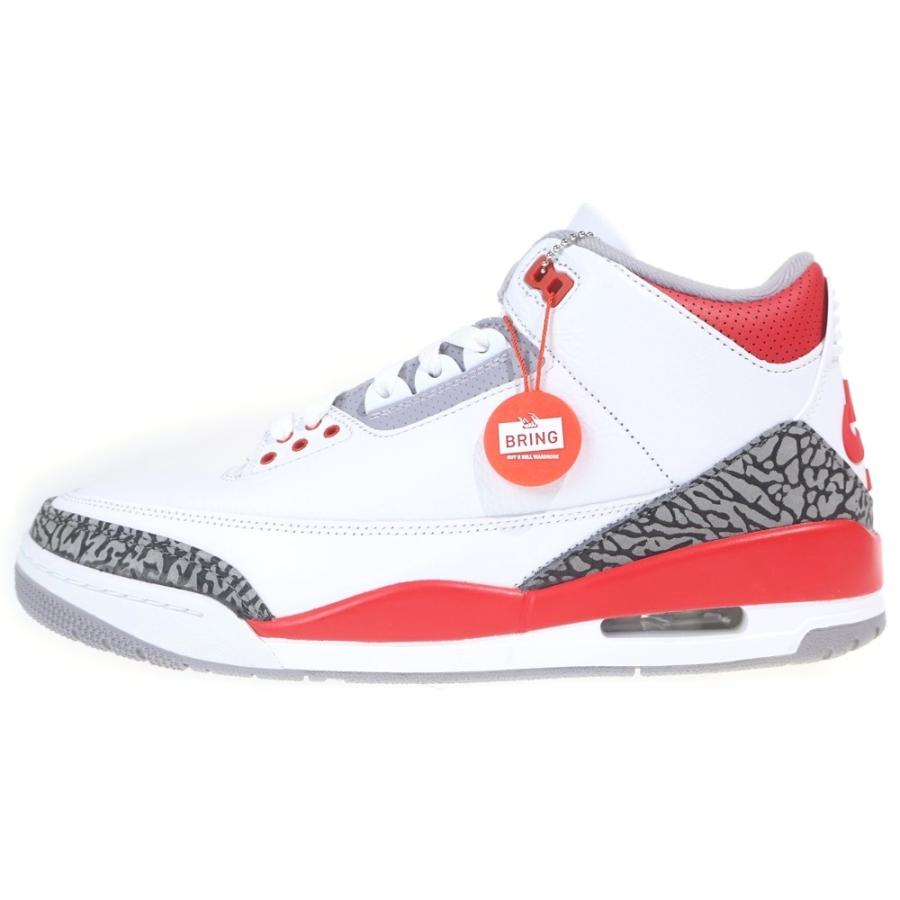 NIKE（ナイキ） AIR JORDAN 3 RETRO FIRE RED エアジョーダン 3 レトロ