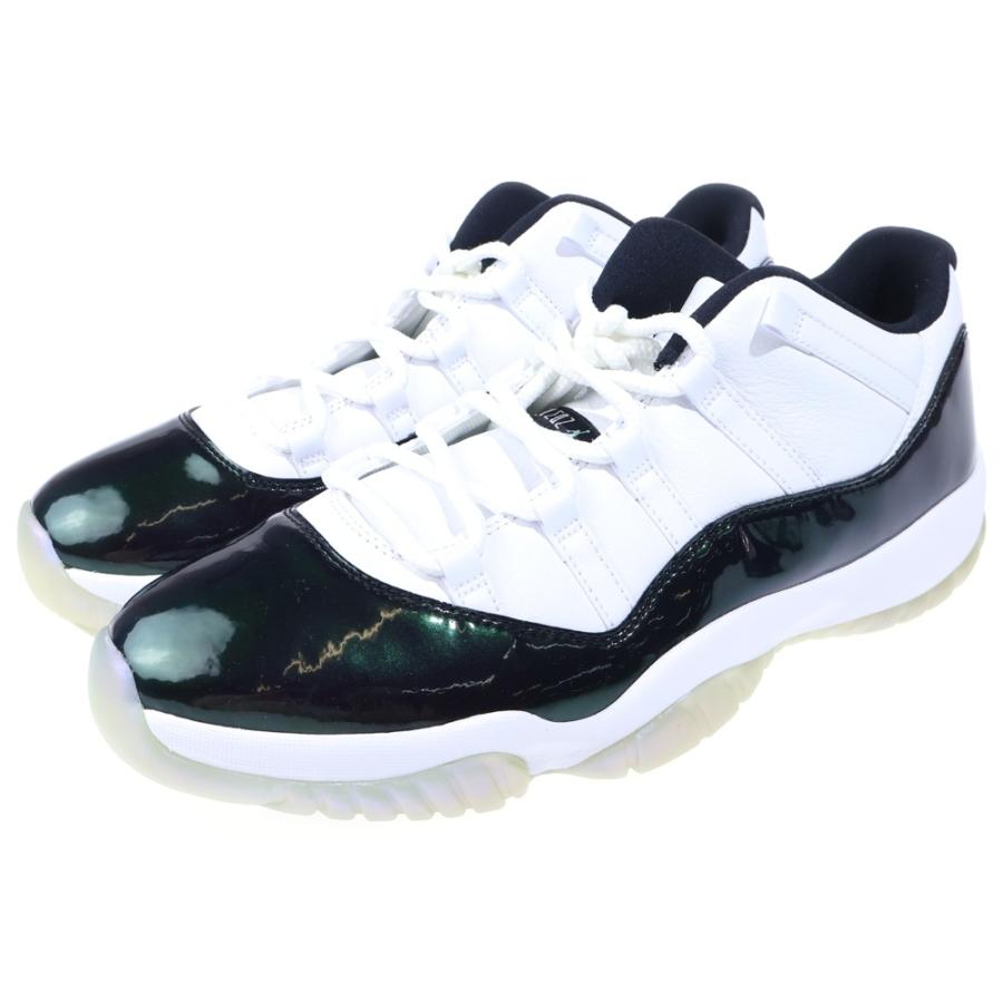 NIKE ナイキ AIR JORDAN 11 RETRO LOW IRIDESCENT エアジョーダン11 レトロ イリディセント ローカットスニーカー ホワイト/ブラック US13/31cm 528895-145 NIKE（ナイキ） AIR JORDAN 11 RETRO LOW IRIDESCENT エアジョーダン11
