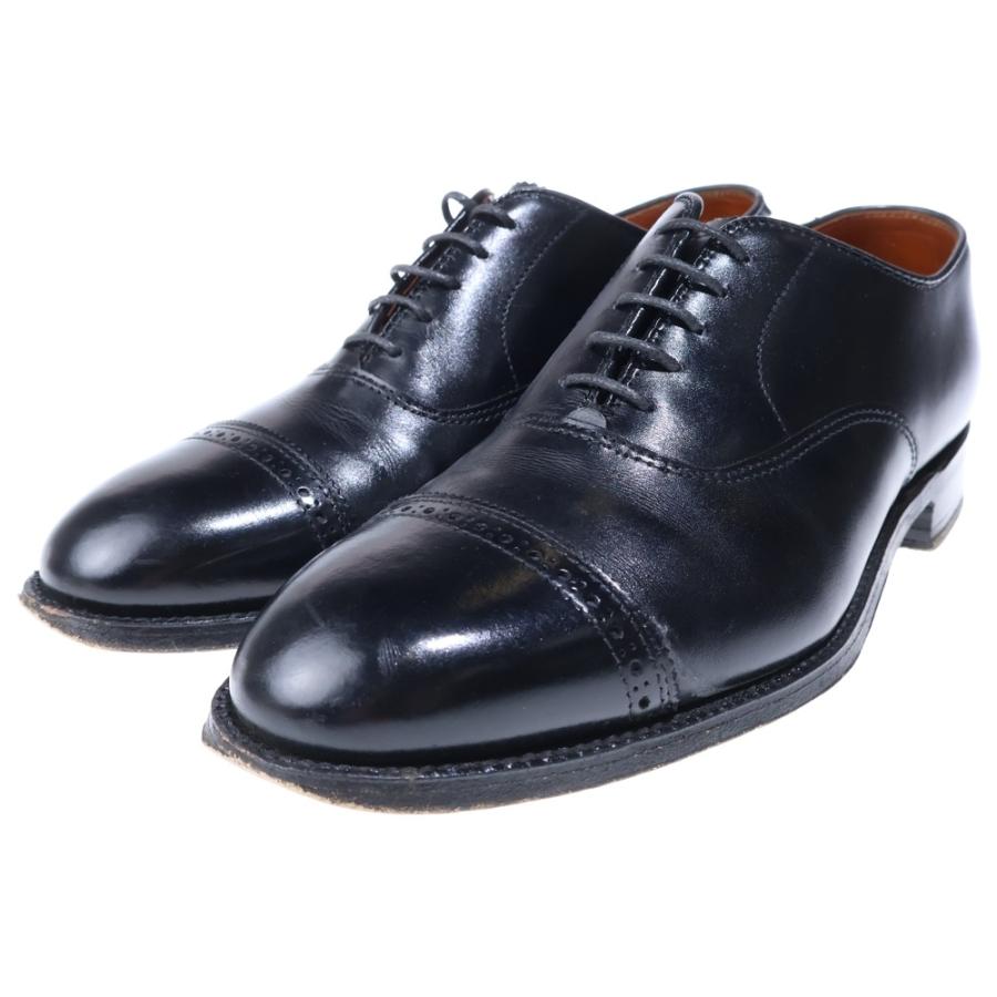 ALDEN オ―ルデン 901パンチドキャップトゥ 8D ブラックカ―フ ALDEN（オールデン） 901 パンチドキャップトゥ ハンプトンラスト