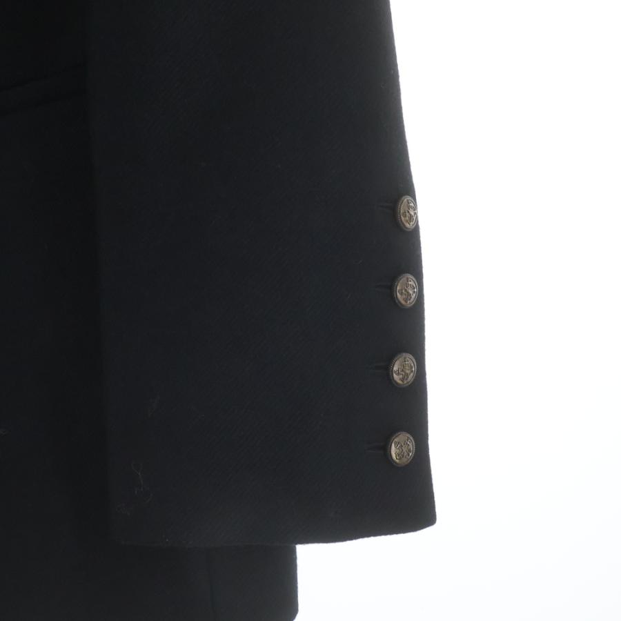 SAINT LAURENT PARIS サンローランパリ シルク メタルボタン ダブル