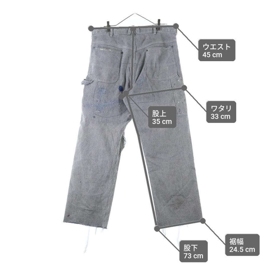SAINT MICHAEL セントマイケル 24SS DENIM PANTS/HICKORY ヒッコリー