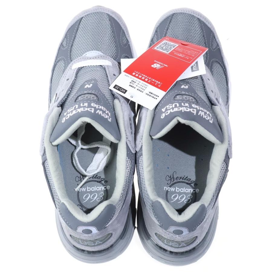 New Balance ニューバランス MR993GL スウェードローカットスニーカー グレー US8.5/26.5cm New Balance（ニューバランス） MR993GL スウェード ローカット