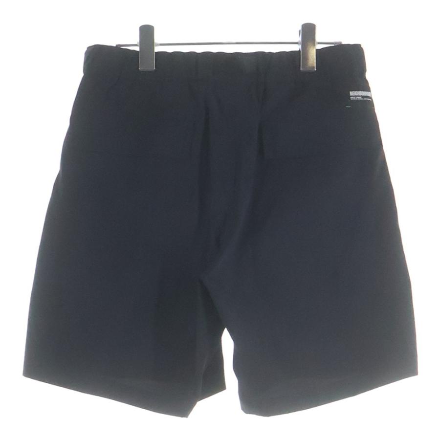 NEIGHBORHOOD ハーフパンツ ナイロン メッシュBLACK L NEIGHBORHOOD（ネイバーフッド） MULTIFUNCTIONAL SHORT PANTS マルチ