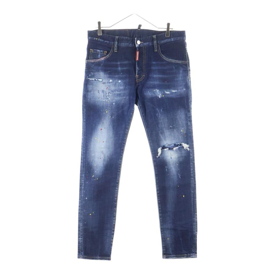 ディースクエアード2 S74LB0835 人気デニム48 DSQUARED2（ディースクエアード） 21AW SKATER JEAN スケーター