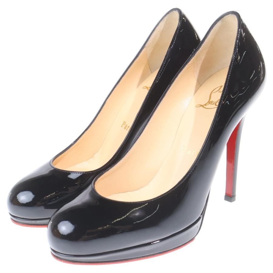 未使用 Christian Louboutin パンプス エナメル ラウンドトゥ Christian Louboutin（クリスチャンルブタン） ニューシンプルパンプス
