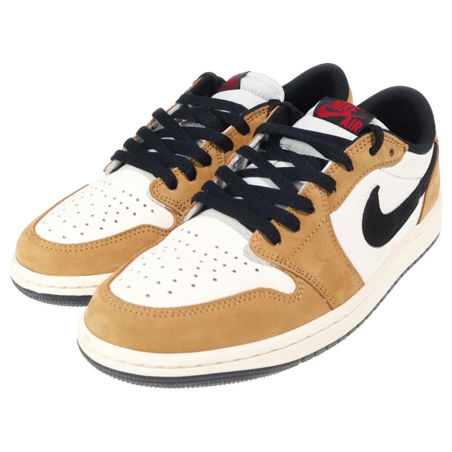 NIKE ナイキ AIR JORDAN 1 LOW OG ROOKIE OF THE YEAR エアジョーダン ルーキーオブザイヤー ローカットスニーカー ブラウン/ホワイト US9/27cm CZ0790-107 NIKE（ナイキ） AIR JORDAN 1 LOW OG ROOKIE OF THE YEAR エア