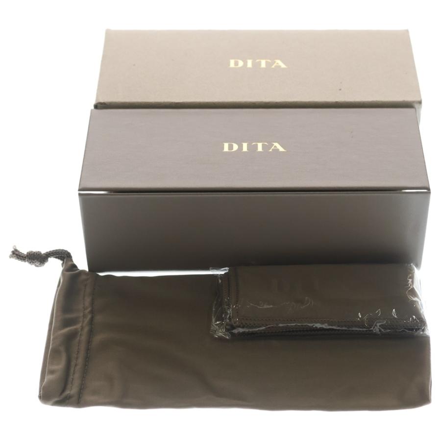 DITA ディータ GRAND-APX グランド スクエアフレーム クリア サングラス メガネ ゴールド DTX417-A-02