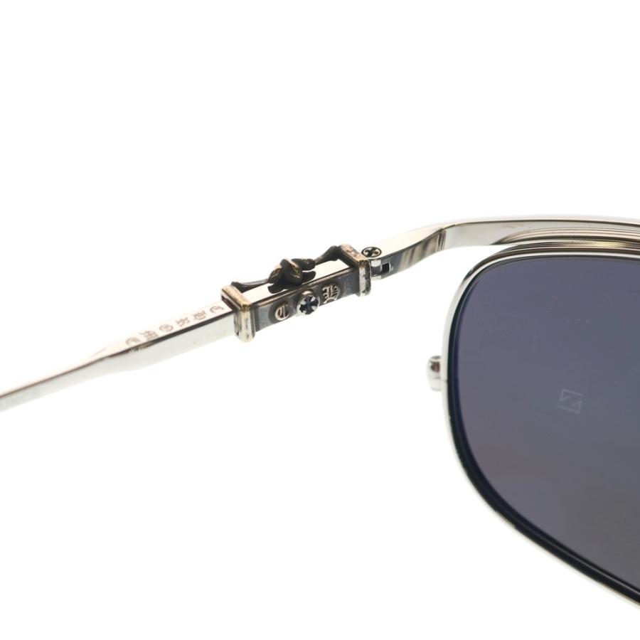 CHROME HEARTS クロムハーツ INSTAOUNCE CHプラス フォックスフレーム サングラス メガネ シルバー CHROME HEARTS（クロムハーツ） INSTAOUNCE CHプラス フォックス