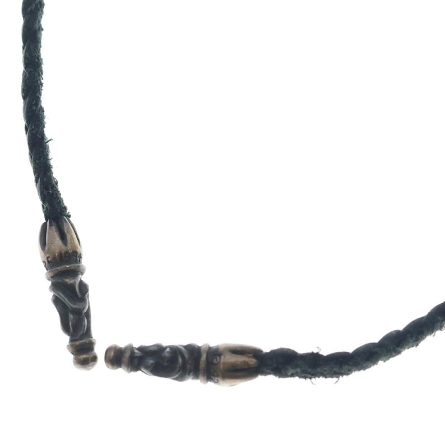 CHROME HEARTS（クロムハーツ） LEATHER BRAID SCROLL ネックレス