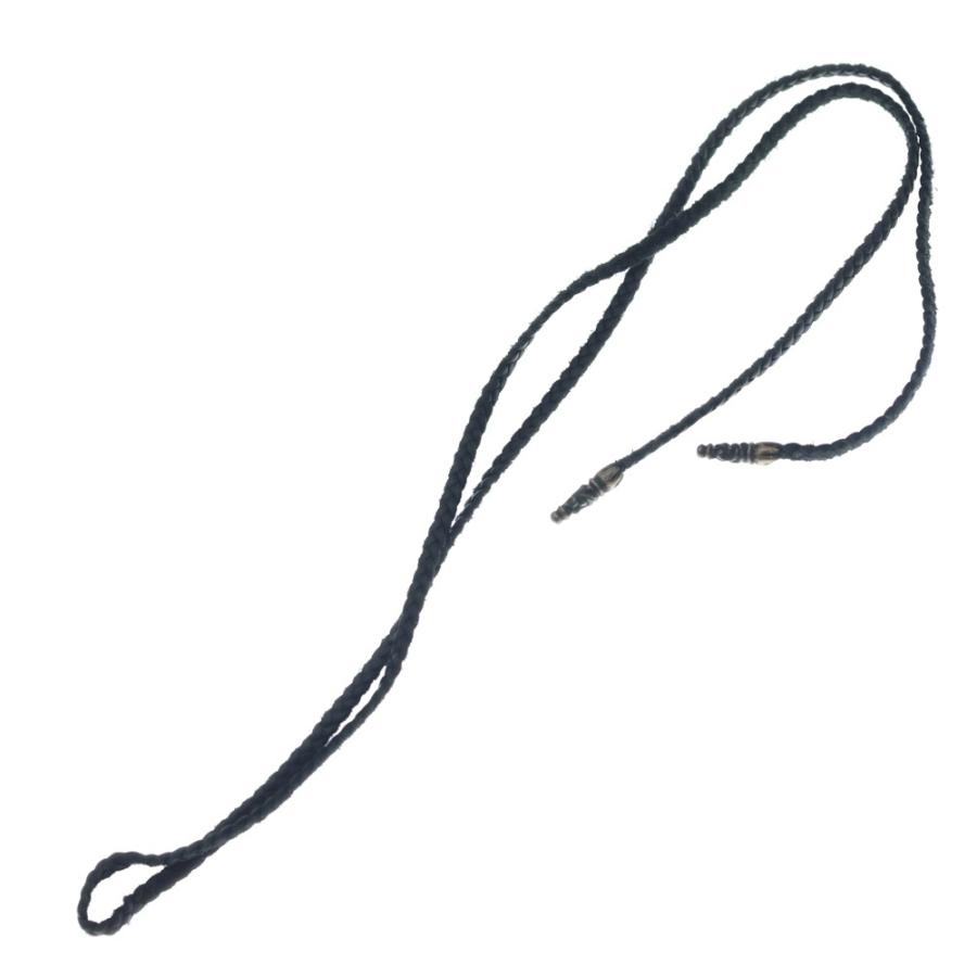 CHROME HEARTS（クロムハーツ） LEATHER BRAID SCROLL ネックレス