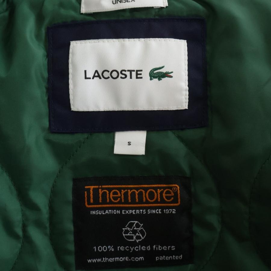 LACOSTE（ラコステ） サテンナイロン ロゴパイルパッチ バーシティ 
