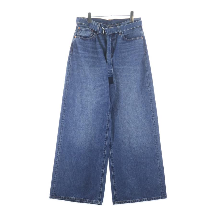 sacai（サカイ） 25SS ×LEVI'S 5ポケット ジップフライ バギーデニム