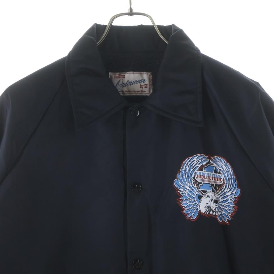 subculture EAGLE COACHES JACKETBLACK 1 COACHES JACKET SUBCULTURE