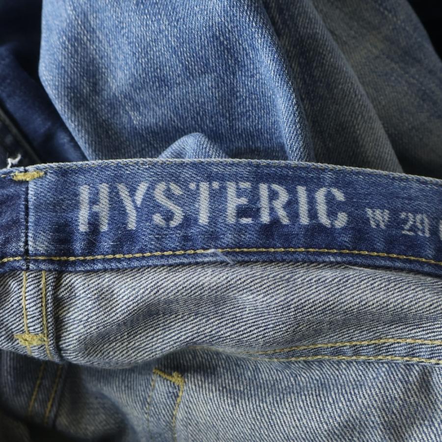 HYSTERIC GLAMOUR（ヒステリックグラマー） HRLR加工 セルビッチ 