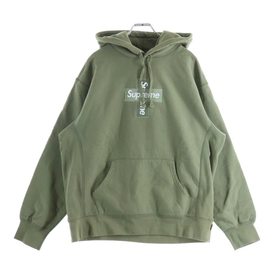 Supreme cross box logoカーキパーカー Supreme（シュプリーム） 20AW Cross box logo Hooded Sweat Shirts