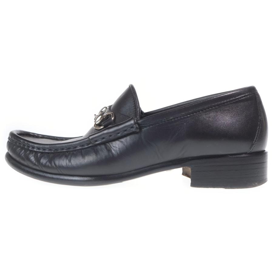GUCCI（グッチ） ホースビット レザー ローファー ブラック 367762
