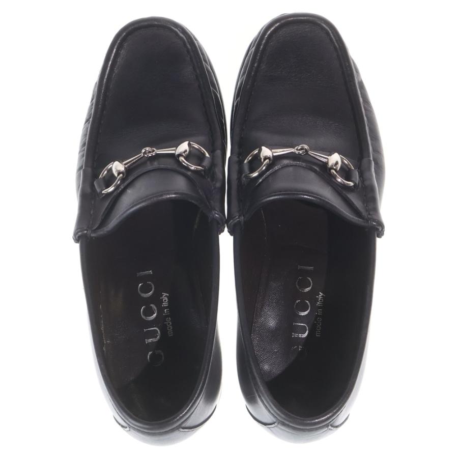 GUCCI（グッチ） ホースビット レザー ローファー ブラック 367762