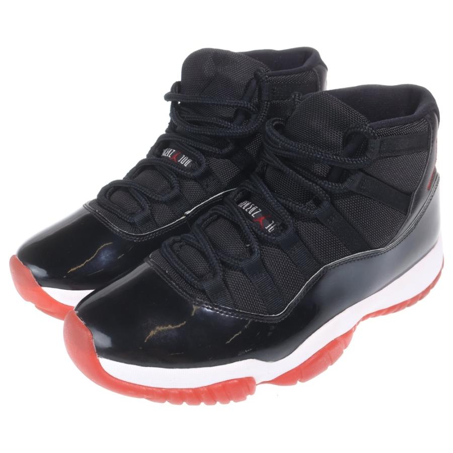 NIKE ナイキ AIR JORDAN 11 RETRO BRED エアジョーダン レトロ ブレッド ハイカットスニーカーブラック/レッド US8.5/26.5cm 378037-061 NIKE（ナイキ） AIR JORDAN 11 RETRO BRED エアジョーダン11 レトロ