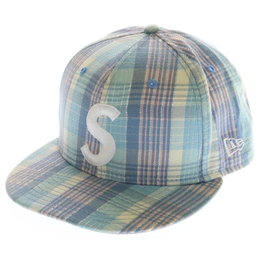 Supreme 23ss Sロゴキャップ Supreme（シュプリーム） 23SS ×NEW ERA Metallic Plaid S Logo