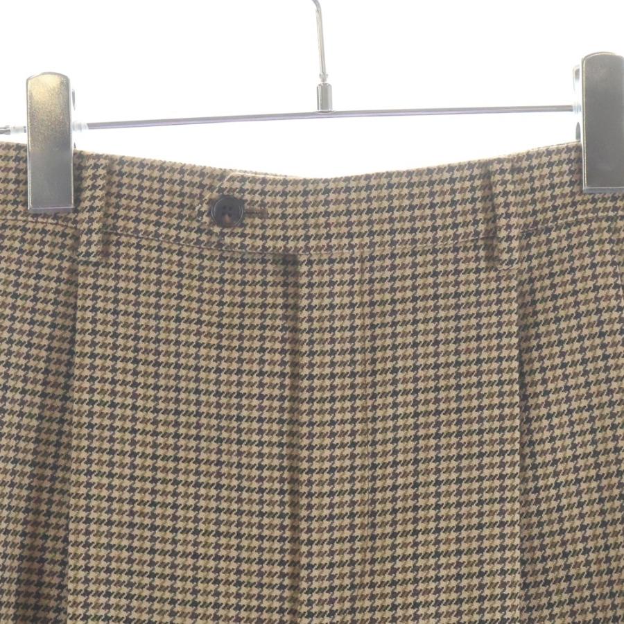 CELINE（セリーヌ） 21AW ハウンドトゥース 千鳥格子柄 スケートパンツ