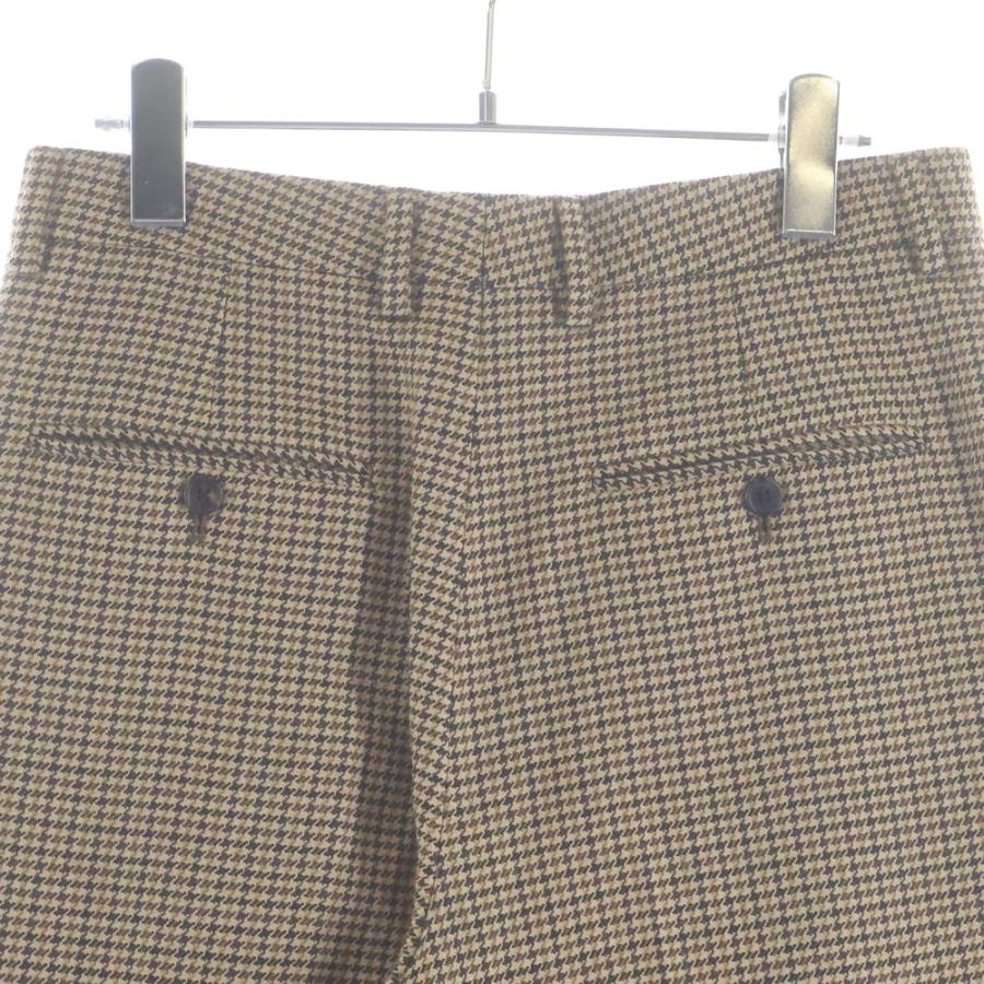 CELINE（セリーヌ） 21AW ハウンドトゥース 千鳥格子柄 スケートパンツ