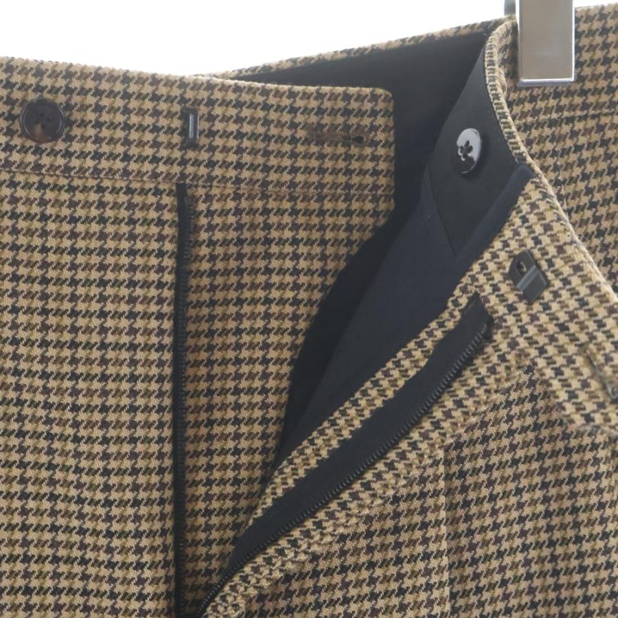 CELINE（セリーヌ） 21AW ハウンドトゥース 千鳥格子柄 スケートパンツ