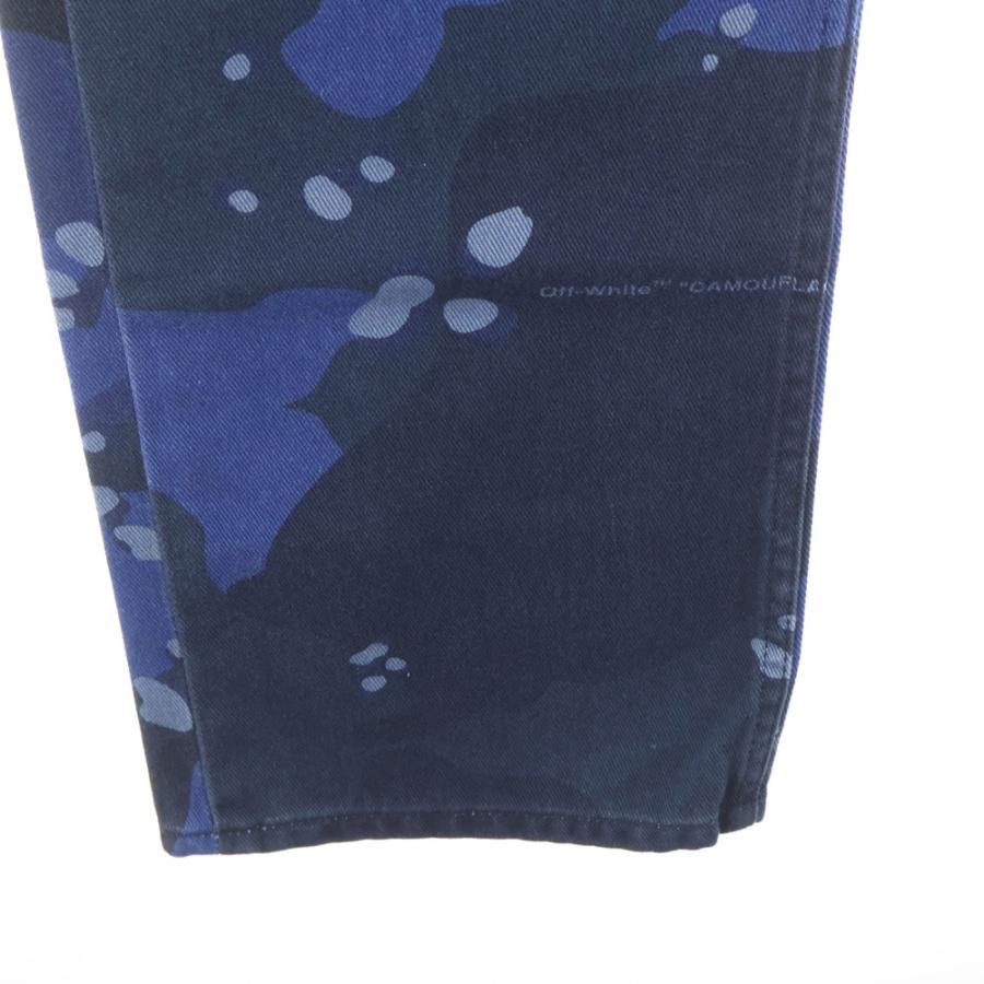 オフホワイト 22AW CAMO SKATE JEANS カモ柄 スケート マルチポケット