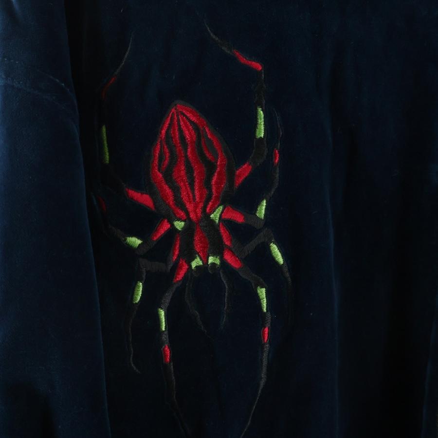 ワコマリア ウルフズヘッド 虎刺繍 ベルベット ベトジャン M 中古・古着通販】WACKO MARIA (ワコマリア) WOLF'S HEAD (ウルフズ