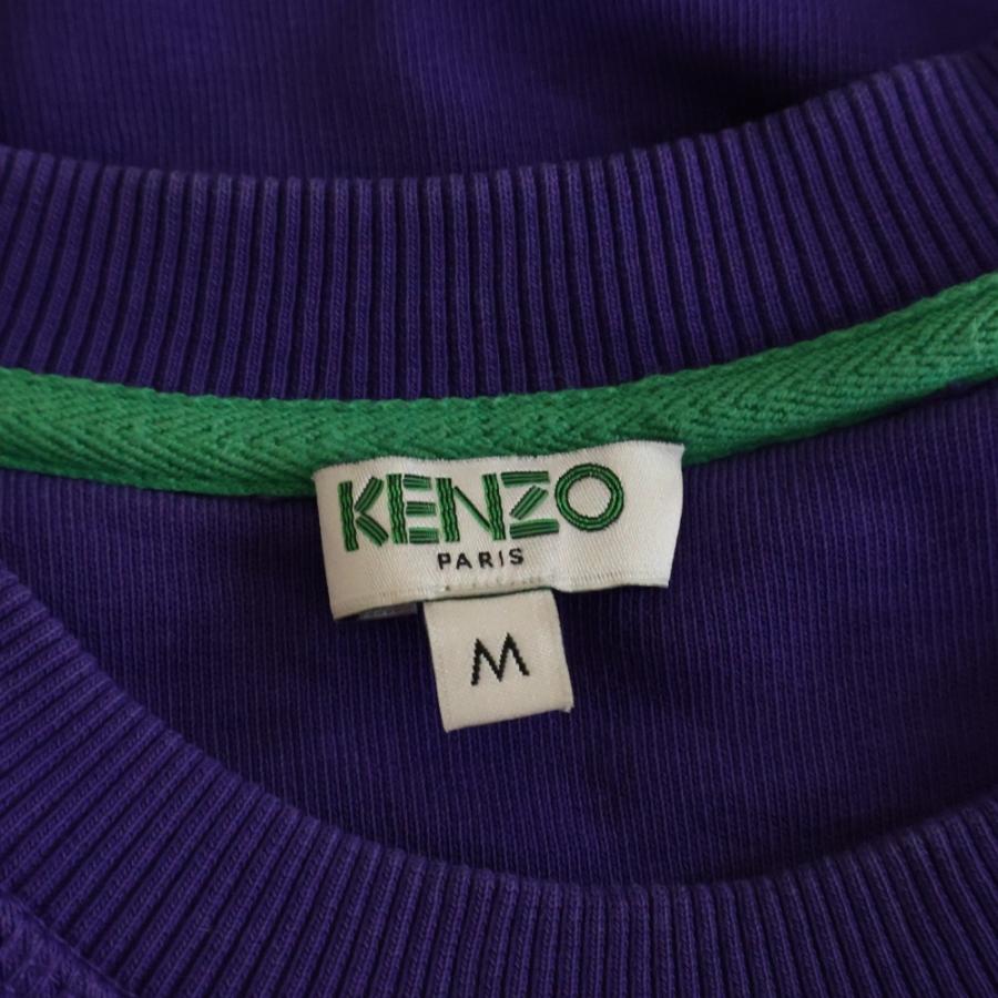 KENZO ケンゾー クラシックタイガー プルオーバークルーネックスウェットシャツ トレーナー パープル FA55SW0014XA_5