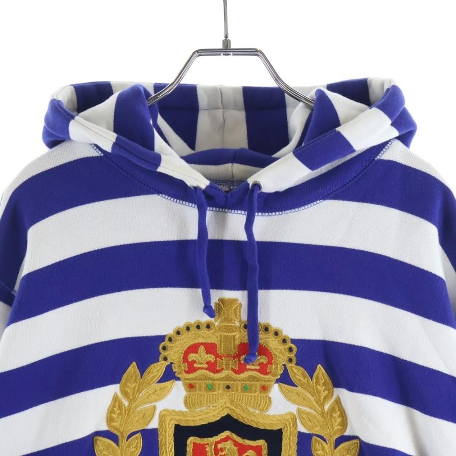 専用　超希少‼️Supreme Striped Crest Hoodie 07aw Supreme（シュプリーム） 07AW Striped Crest Hoodie ストライプ