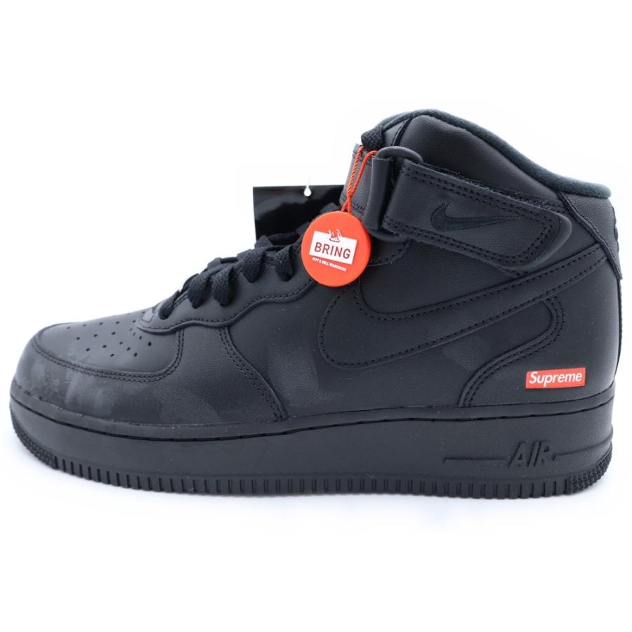 NIKE（ナイキ） ×SUPREME AIR FORCE 1 MID BLACK シュプリーム エア