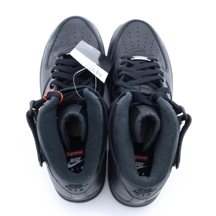 NIKE（ナイキ） ×SUPREME AIR FORCE 1 MID BLACK シュプリーム エア 