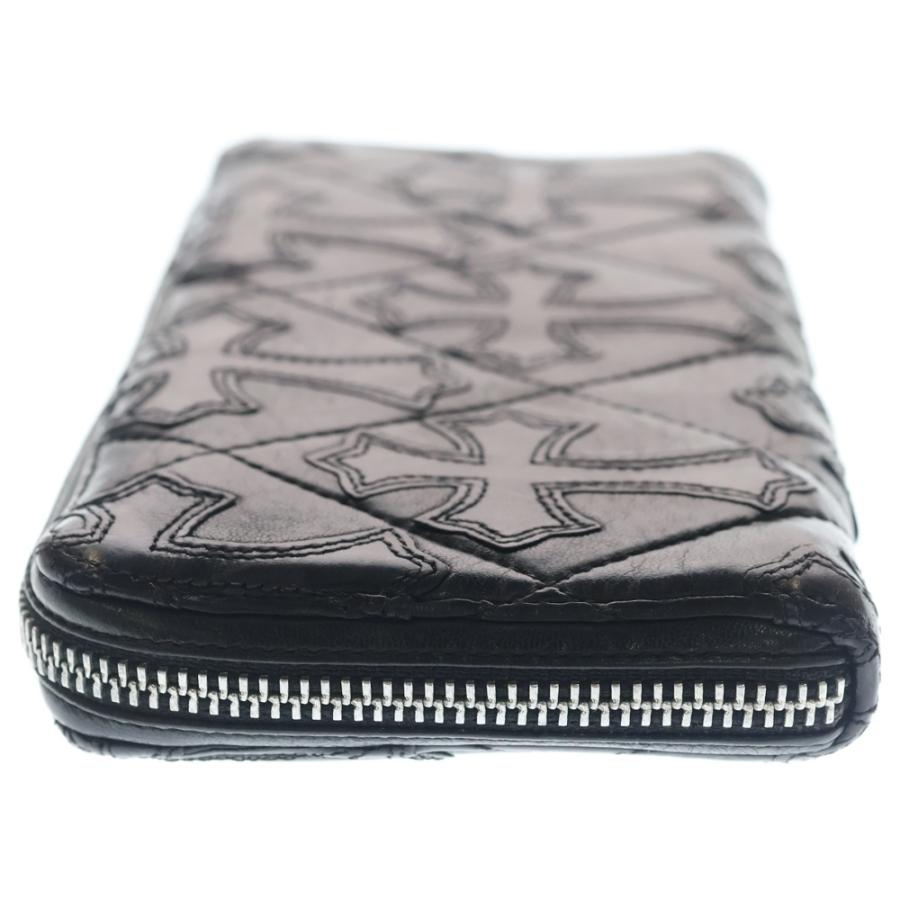 CHROME HEARTS（クロムハーツ） REC F ZIP QUILTED WALLET セメタリー