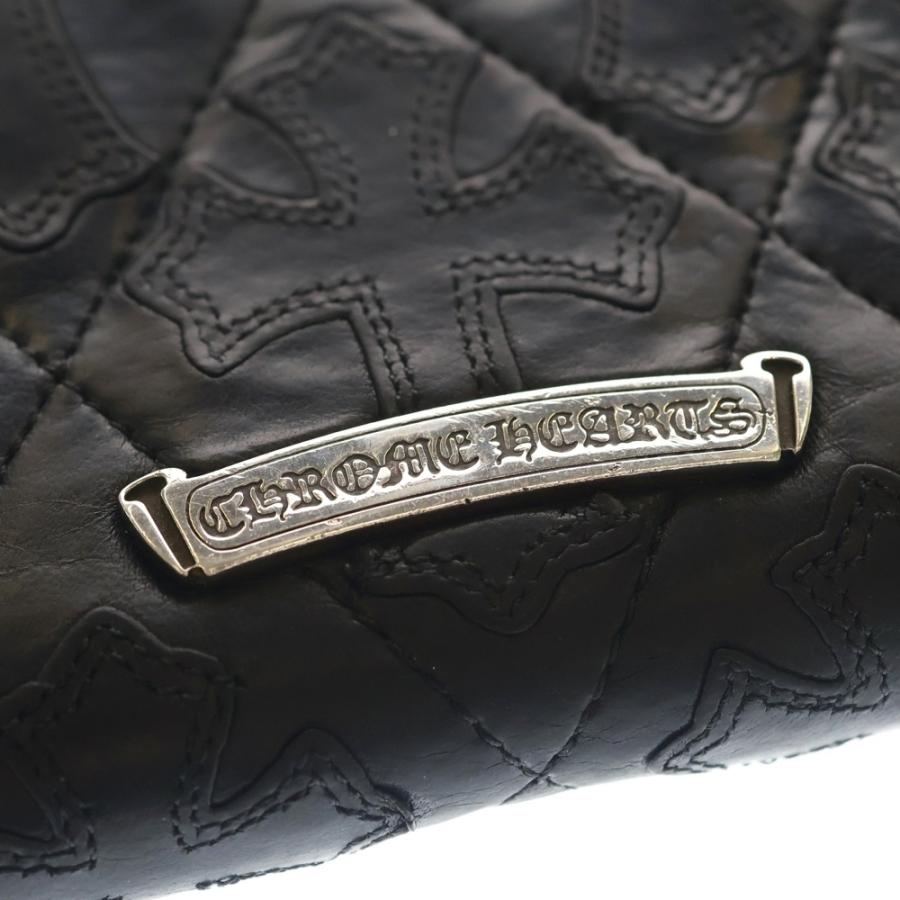 CHROME HEARTS（クロムハーツ） REC F ZIP QUILTED WALLET セメタリー